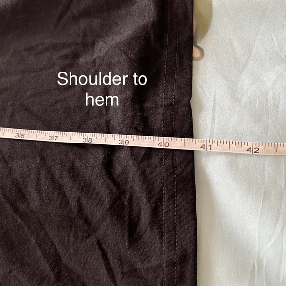 Grecerelle Black Long Sleeve Wrap V-neck Dress - Picture 9 of 12